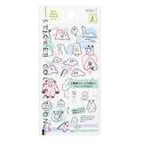 Midori - Pegatinas Sticker Collection Washi | Monster