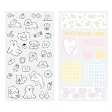 Midori - Pegatinas Sticker Collection Washi | Cute Motif