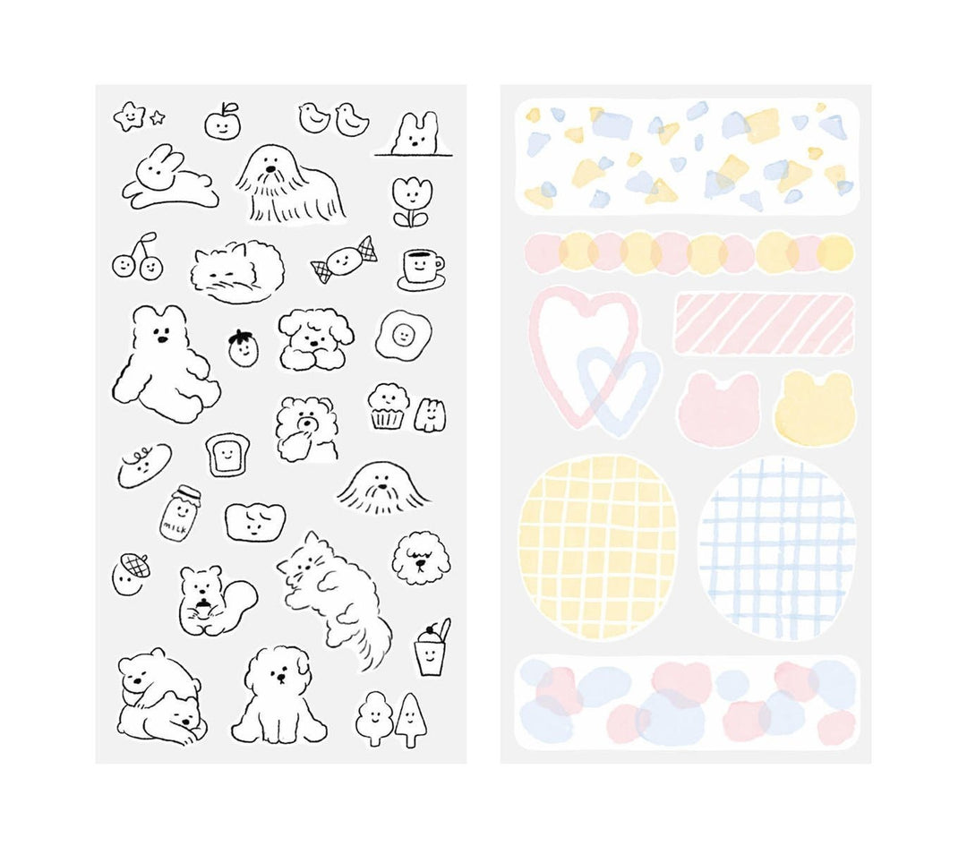Midori - Pegatinas Sticker Collection Washi | Cute Motif