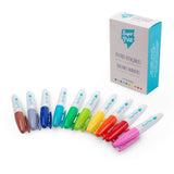 SuperPetit - Set of 10 Erasable Markers for Silicone and Whiteboard