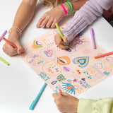 SuperPetit - Set of 5 Erasable Markers for Silicone and Whiteboard