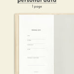 The Planner S 2027 — lámina original completa de interiores, sin recortar