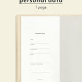 The Planner S 2027 — lámina original completa de interiores, sin recortar