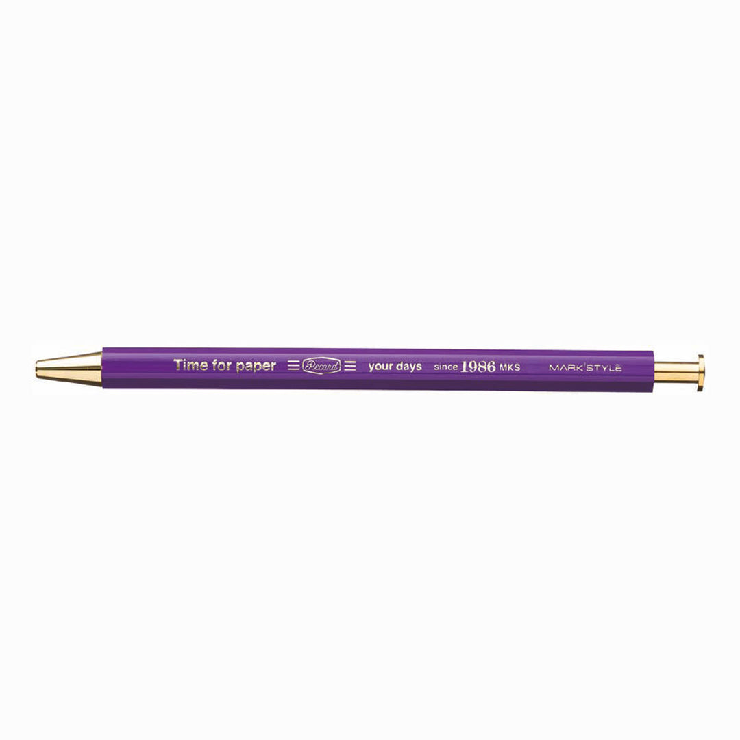 Mark's - Time for Paper Gel Pen 0.5 | Dark purple