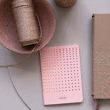 Tinne+Mia - Note Booklet A6 notebook -Dotted | Pink