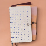 Tinne+Mia - Agenda Semanal Planner with Button | Ene - Dic 2025 | Dazzling Blue