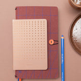 Tinne+Mia - Agenda Semanal Planner with Button | Ene - Dic 2025 | Brunette Blue