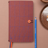 Tinne+Mia - Agenda Semanal Planner with Button | Ene - Dic 2025 | Brunette Blue