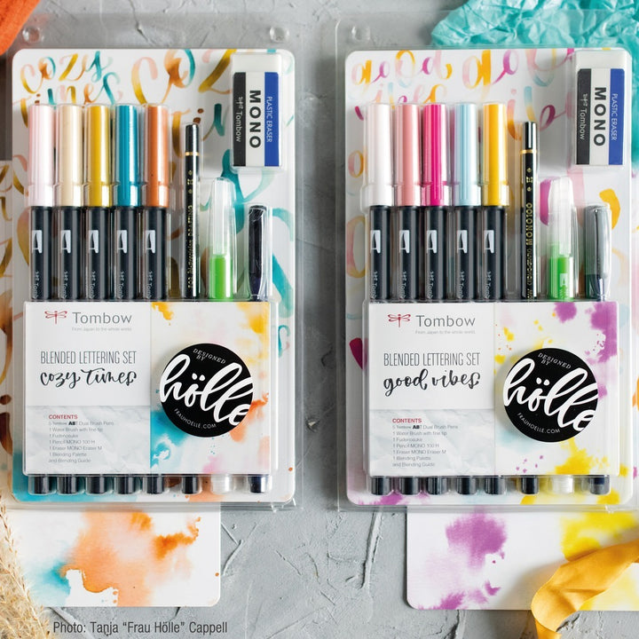 Tombow - Blended Lettering Set: "Cozy Times" and "Good Vibes