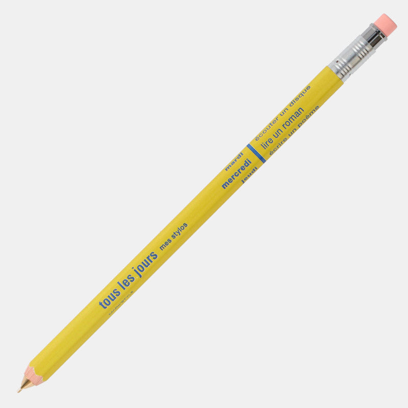 Mark's - Days Tous Les Jours Mechanical Pencil | Yellow 