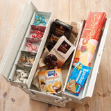 TOYO STEEL ST-350 Cantilever Caja de Herramientas y Almacenaje | WHITE