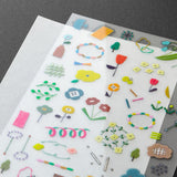 Midori - Pegatinas Transfer Sticker for Journaling | Scandinavian Motifs