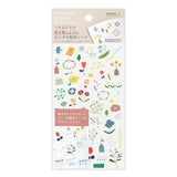 Midori - Pegatinas Transfer Sticker for Journaling | Scandinavian Motifs