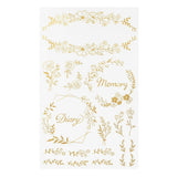 Midori - Pegatinas Transfer Sticker Foil | Flower