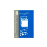 Traveler's Company - TRAVELER'S Washable Paper | Passport Size | Hojas blancas