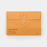 Traveler's Company | TRC Kraft Envelope (M) horizontal with string | Orange