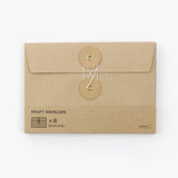 Traveler's Company | TRC Kraft Envelope (M) Sobre horizontal | Gris