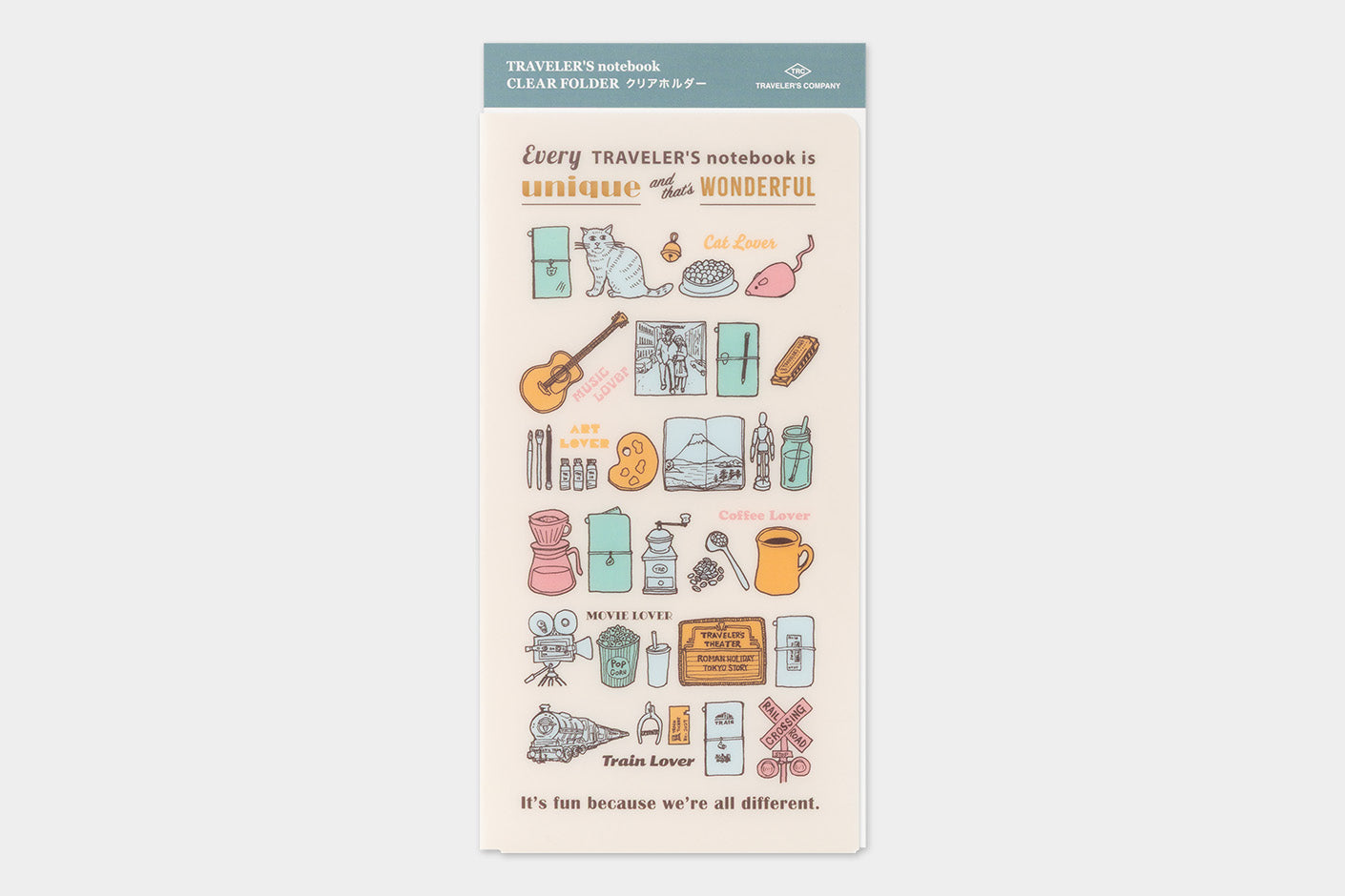 Carpeta transparente 2027 | Regular | Clear Folder — imagen 1