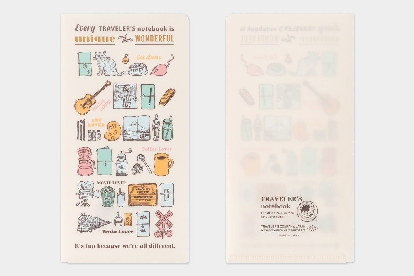 Carpeta transparente 2027 | Regular | Clear Folder — imagen 2