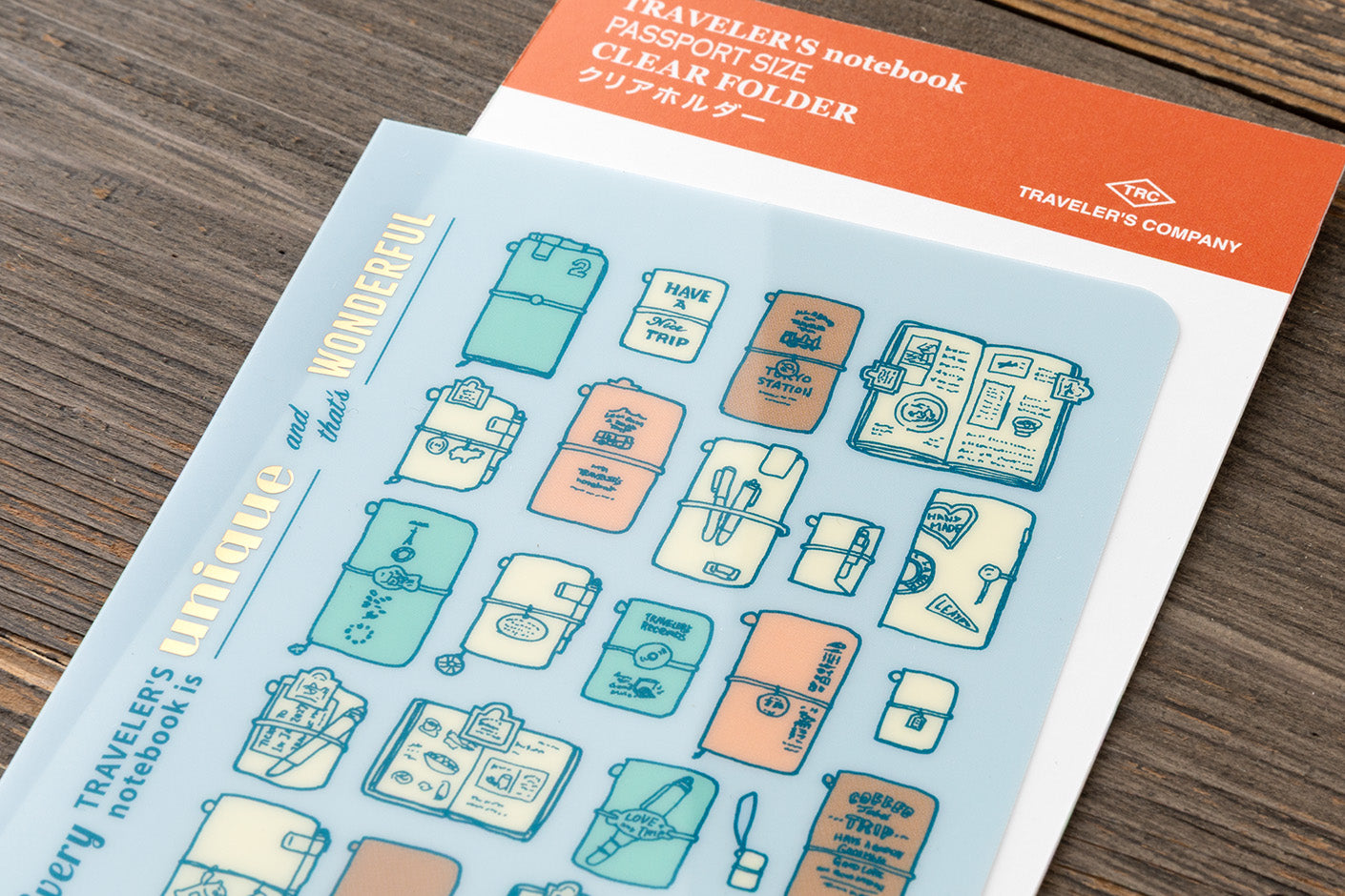 Carpeta transparente 2027 | Passport | Clear Folder — imagen 3