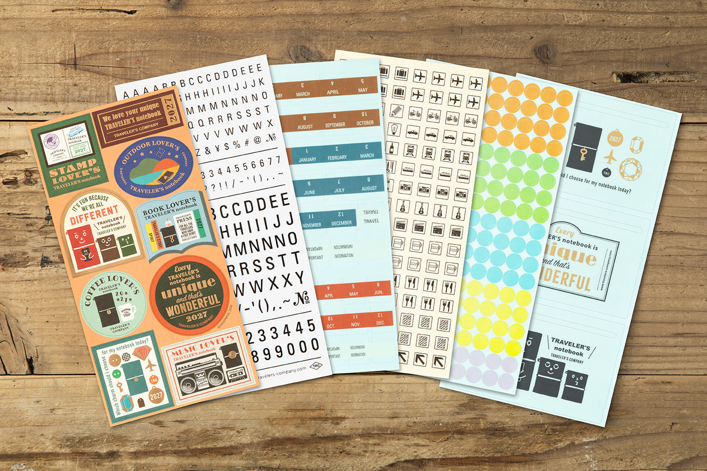 Set de pegatinas 2027 | Customized Sticker Set — imagen 4