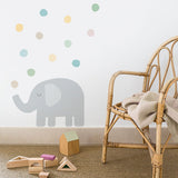 tresxics - Wall Adhesive Decorative Elephant Circles