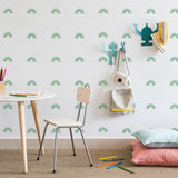 tresxics - Mini Rainbow Wall Stickers | Green