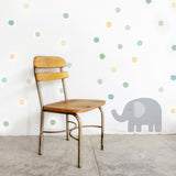 tresxics - Wall Adhesive Decorative Elephant Circles