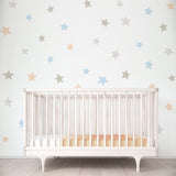 tresxics - Soft Star Wall Stickers | Gray