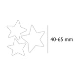 tresxics - Soft Star Wall Stickers | Gray