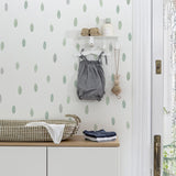 tresxics - Adhesivos de Pared Gotas Acuarela | Verde