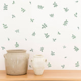 tresxics - Watercolor Leaf Wall Stickers | Green