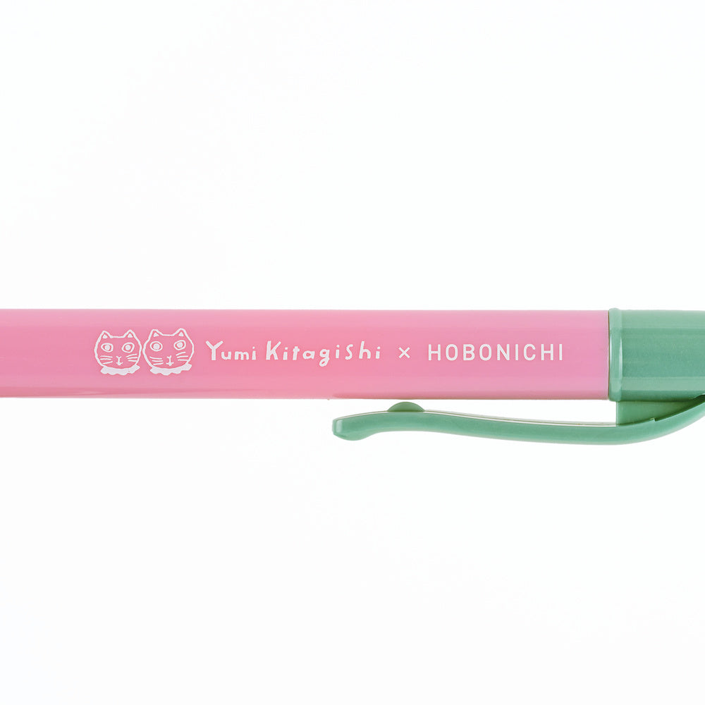Hobonichi - Bolígrafo | Yumi Kitagishi: Ballpoint Pen (White Cat Bunny) · detalle 3