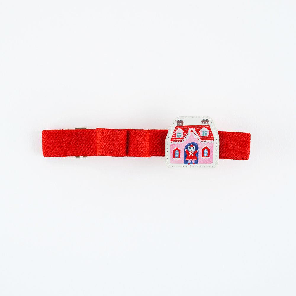 Hobonichi - Accesorio | Yumi Kitagishi: Book Band with Charm (White Cat)