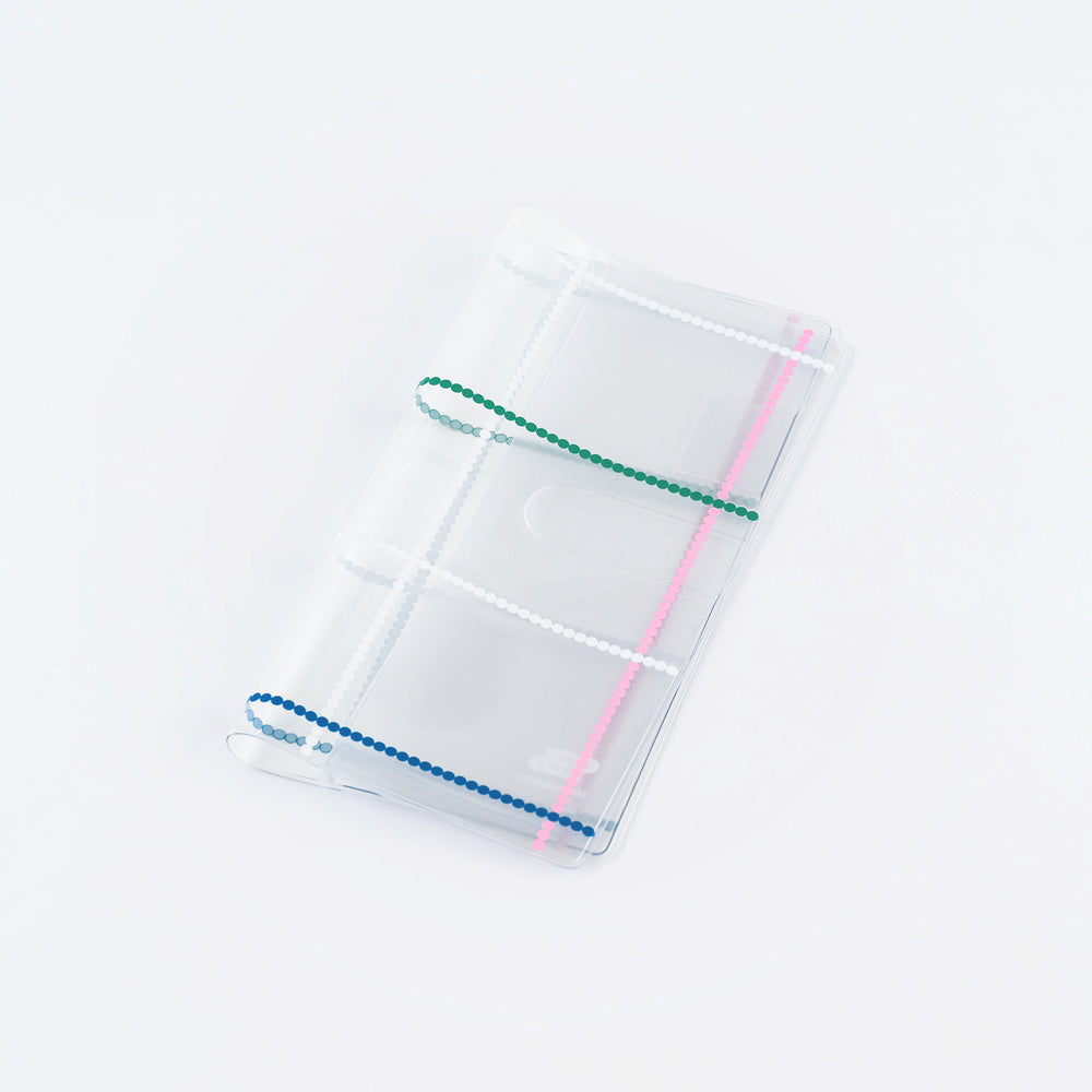 Hobonichi - Funda | Yoshie Watanabe: Clear Cover for Weeks (Dotted Plaid) · detalle 2