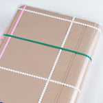 Hobonichi - Funda | Yoshie Watanabe: Cover on Cover for A5 Size (Dotted Plaid) · detalle 4