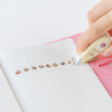 Hobonichi - Cinta decorativa | Plus x Hobonichi: Deco Rush (Hiroko Kubota: Inflatable Donut) · detalle 6