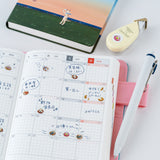 Hobonichi - Cinta decorativa | Plus x Hobonichi: Deco Rush (Hiroko Kubota: Inflatable Donut) · detalle 7
