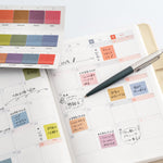 Hobonichi - Notas adhesivas | TSUKI no IRO: Translucent Sticky Notes (Tiles) · detalle 7