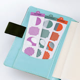 Hobonichi - Pegatinas | TSUKI no IRO: Bookmark-Style Foil-Pressed Stickers · detalle 5
