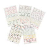 Hobonichi - Pegatinas Hobonichi Frame Stickers for dates