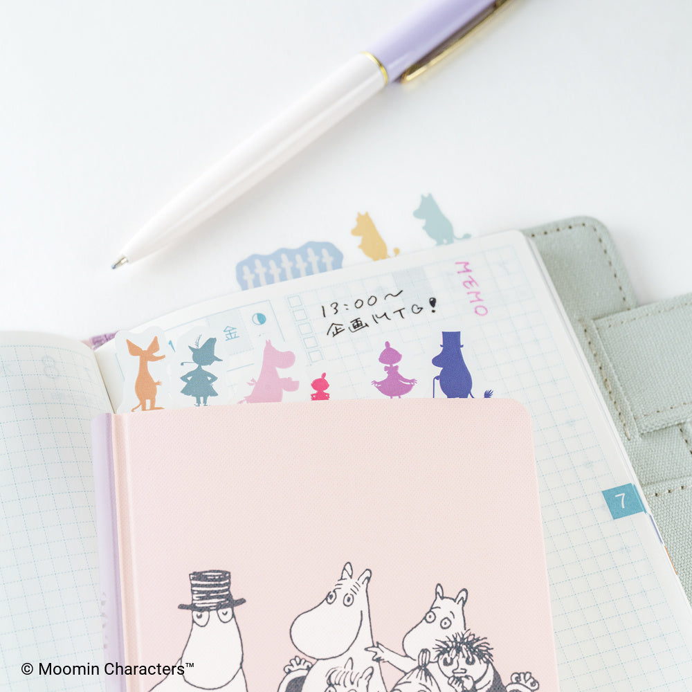 Hobonichi - Notas adhesivas | Moomin: Index Sticky Notes (Friends of Moominvalley) · detalle 2