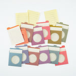 Hobonichi - Notas adhesivas | TSUKI no IRO: 12 Month Index Pockets