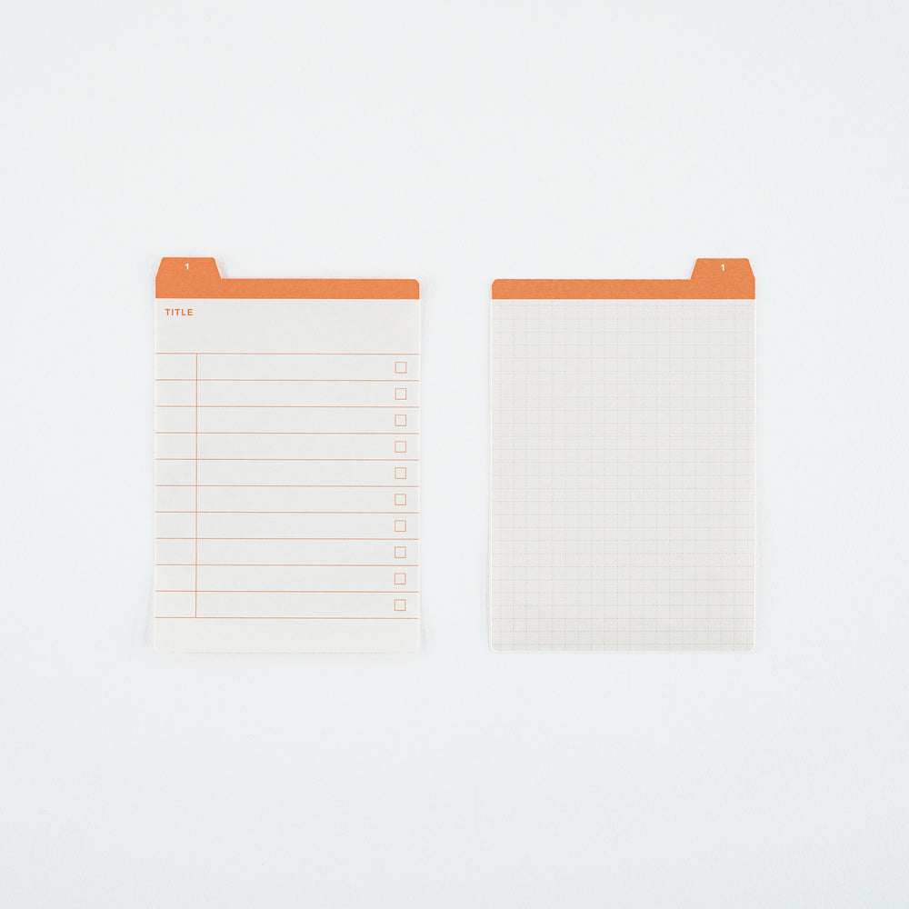 Hobonichi - Notas adhesivas | TSUKI no IRO: 12 Month Index Pockets · detalle 3