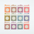 Hobonichi - Notas adhesivas | TSUKI no IRO: 12 Month Index Pockets · detalle 5