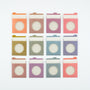 Hobonichi - Notas adhesivas | TSUKI no IRO: 12 Month Index Pockets · detalle 5
