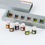 Hobonichi - Accesorio de escritura | Kakimori x TSUKI no IRO: Mini Ink Bottle Set (Jan-Jun) · detalle 3