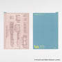 Hobonichi - Plantilla de escritura | V&A Series: Hobonichi Pencil Board for A5 Size (Architectural Drawing) · detalle 3