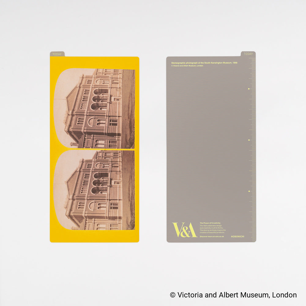 Hobonichi - Plantilla de escritura | V&A Series: Hobonichi Pencil Board for Weeks (Museum Stereographic Photograph) ·…