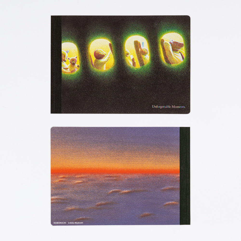 Hobonichi - Cuaderno | Akiko Miyakoshi: Hobonichi Landscape Notebook (I Dream of a Journey) · detalle 3